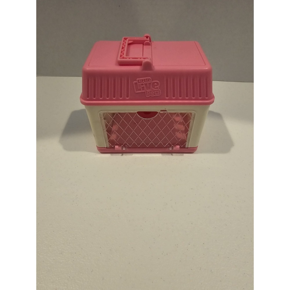 Little Live‎ Pets Pink Pet Carrier Cage Playset Replacement Case Only